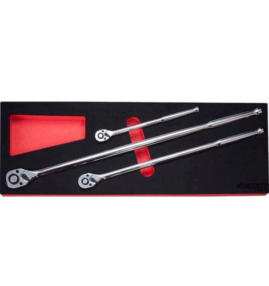 BOXO 3PC 36T XL RATCHET SET