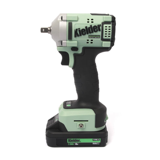 Kielder KWT-075 18v 3/8" Ultra Compact Impact Wrench (Kit)