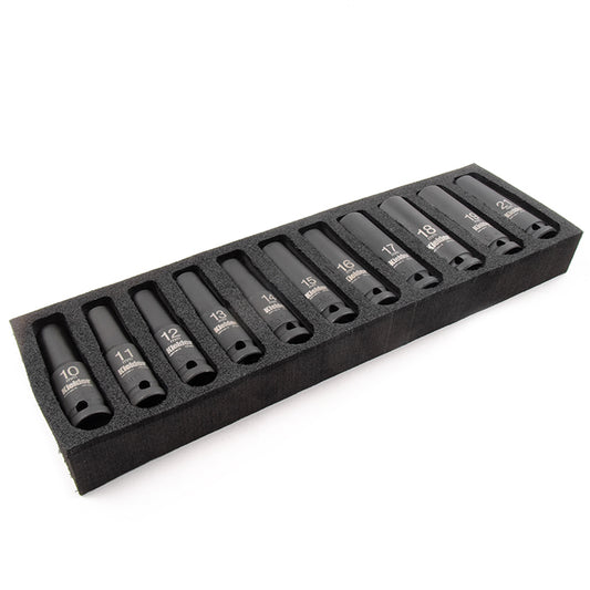 Kielder KWT-126 1/2" Deep Impact Socket Set (11pc)